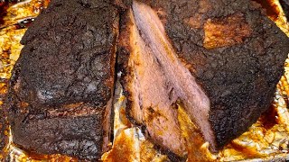 Juicy BEEF Brisket 🐄🥩 FLAT Cut Oven Baked 🔥 5 pounds  65 hour recipe from willcookforsmiless 😋 [upl. by Bruns]