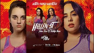 Selina Rose Vs Kaitlyn Marie Street Fight APW HELEN ST 102023 [upl. by Wales]