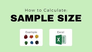 Sample size calculation for population surveys amp crosssectional study حساب حجم العينة [upl. by Nola25]