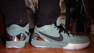 NIKE KOBE 4 GIRL DAD  ON FEET  DETAILED LOOK [upl. by Rausch]