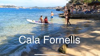 Cala Fornells in July wow it’s Fabulous [upl. by Lyrak537]