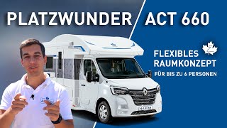 Platzwunder Ahorn Camp T 660 Plus  Für bis zu 6 Personen [upl. by Nicolella]