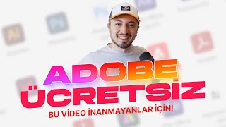 ADOBE Programlarını Ücretsiz Nasıl Kullanıyorum [upl. by Eerhs]