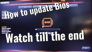 How to Bios Update Gigabyte Motherboard Bios [upl. by Welch]