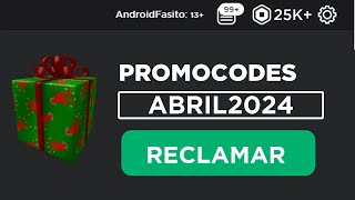 Codigos que te Dan Robux GRATIS✅️en Roblox ABRIL 2024 [upl. by Adihsar393]