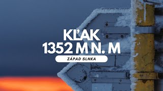 Turistika na Kľak Západ slnka a prvý sneh v Malej Fatre [upl. by Atinaej]