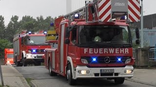 GongampDurchsage Löschzug der Feuerwehr Oberhausen FW 1 [upl. by Idet]