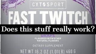 Cytosport Fast Twitch PreWorkout Supplement Review  Build Muscles [upl. by Nations]