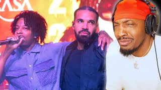 DRAKE RAN TO ATLANTA AND WENT CRAZY  Drake  Its Up ft Young Thug amp 21 Savage REACTION [upl. by Gregrory769]