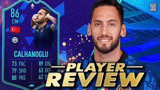 86 CALHANOGLU SERIE A PLAYER OF THE MONTH PLAYER REVIEW POTM CALHANOGLU FIFA 22 ULTIMATE TEAM [upl. by Curry]