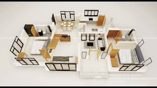 Beautiful Simple and elegant Contemporary design house1757 sqft  3 bedrooms [upl. by Antoinetta]