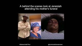 Tyler Perrys Zatima  Is This A Behind The Scenes Glimpse Of Jeremiah At His Mothers Funeral [upl. by Nylassej889]