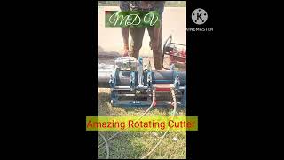 Amazing HDPE PIPE ROTATING CUTTER [upl. by Fe]