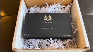 Parfums de Marly Masculine Discovery Set Review [upl. by Anilev]