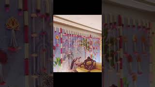 Seemantham decoration  boby shower decoration  reception decoration shortvideo tamil wedding [upl. by Rotman993]