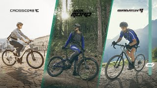 Yamaha reveals eBike lineup MORO 07 Wabash RT and CrossCore RC [upl. by Nasya]