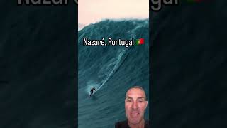 🌋 Nazaré Portugal  The Biggest Waves for Surfing in the World [upl. by Seuqirdor]