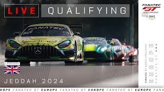 LIVE  Qualifying  6 Hours of Jeddah  Fanatec GT Europe 2024 English [upl. by Rinaldo]