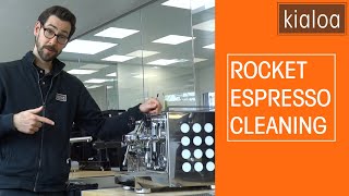 Reinigung  Cleaning Rocket Espresso [upl. by Yerhcaz]