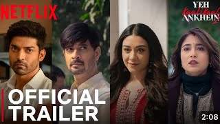 Yeh Kaali Kaali Ankhein  Season 2  OFFICIAL TRAILER  Tahir  Anchal Shweta  Gurmeet NETFLIX [upl. by Einnek]