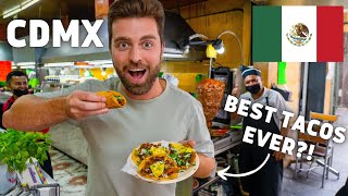 The Ultimate MEXICAN STREET FOOD TACO Tour in Mexico City CDMX Mexico [upl. by Ayal]