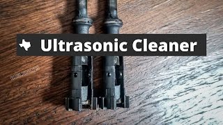 Sonic Cleaning FILTHY CRUSTED Gun Parts Ultrasonic Cleaner [upl. by Ierbua]