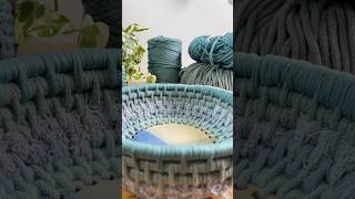 Start to finish coiled basket [upl. by Eelime]