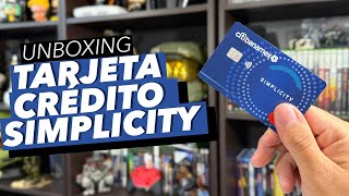 Unboxing Citbanamex Simplicity Tarjeta de Crédito [upl. by Nossila]