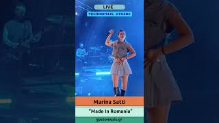 Marina Satti  quotMade In Romaniaquot  LIVE  Technopolis Athens 26062024 [upl. by Mal]