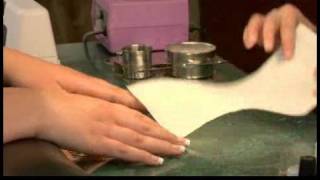 Prepping Nails for Acrylic Application  Mixing Acrylic Powder for Nail Application [upl. by Anawak]