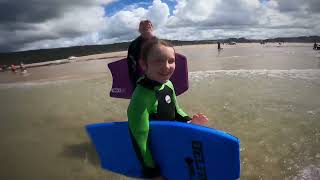 2023 Body boarding Perranporth Cornwall [upl. by Ztnaj]