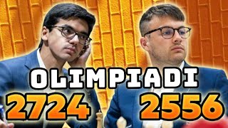 LODICI BATTE ANISH GIRI e guida lITALIA alla VITTORIA 🇮🇹🇳🇱 [upl. by Auqeenahs]