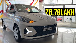 Hyundai Grand i10 Nios Magna 2024 On Road Price Features Interior and Exterior Review [upl. by Seth586]