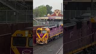 N471 “City of Benalla” departs Warragul with the last up locohauled service from Bairnsdale… [upl. by Nivlek]