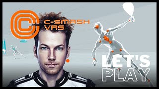 Making a racket in the VR arena  Lets Play CSmash VRS PSVR2 [upl. by Porty]