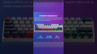 Machenike K500 B61 Mini Mechanical Keyboard machenike shorts viral [upl. by Aehtrod]