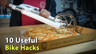 10 Bike Hacks [upl. by Esiled]