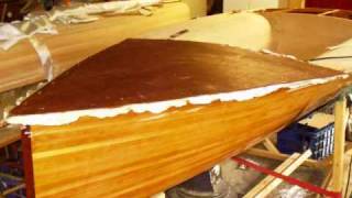 Boat Building Wood strip Classic Moth [upl. by Fahy]