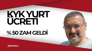 SON DAKİKA ZAM KYK HESAPLARINI KONROL EDİN YURT ÜCRETİ BORÇLARI GÖRÜNMEYE BAŞLADI [upl. by Cotter435]