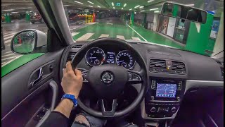 Skoda Yeti Night  4K POV Test Drive 205 Joe Black [upl. by Marven90]