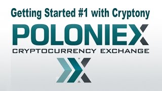 Poloniex  Getting Started 1 Cryptony  Trading Cryptocurrency  Make Quick BTC [upl. by Kosiur812]