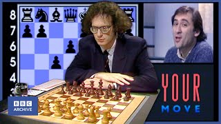 1990 INTERACTIVE CHESS on Your TELEVISION  Your Move  Retro Gaming  BBC Archive [upl. by Emile]