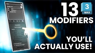 13 3ds Max Modifiers that youll actually use EXPLAINED [upl. by Fu255]