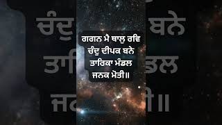 AARTI  GURU NANAK DEV JI motivation gurbani [upl. by Meelak]