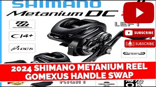 2024 Shimano Metanium Gomexus 120mm handle swapshimano fishing catchandrelease bassfishing [upl. by Seugirdor]