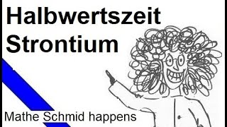 Die Halbwertszeit Exponentielles Wachstum yc qx Klasse 9 mit Zahlendreher  Folgefehler am Ende [upl. by Ransome]