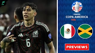 🔴 MEXICO 🇲🇽 VS 🇯🇲 JAMAICA • CONMEBOL COPA AMERICA 2024 GroupStage Matchday 1 Previews Predictions [upl. by Anaet]