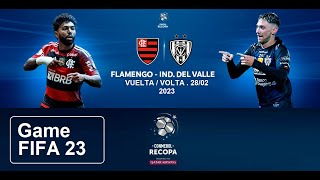 Recopa Sudamericana 2023  FlamengoBRA vs Ind del Valle ECU [upl. by Schoof]