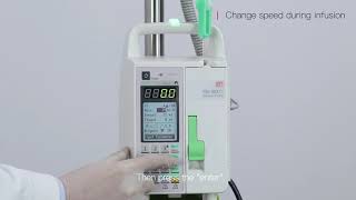 Infusion Pump SN1800V Operation Guide [upl. by Ludvig]