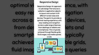 Responsive Design [upl. by Hessler]